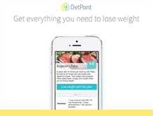 Tablet Screenshot of dietpointed.com